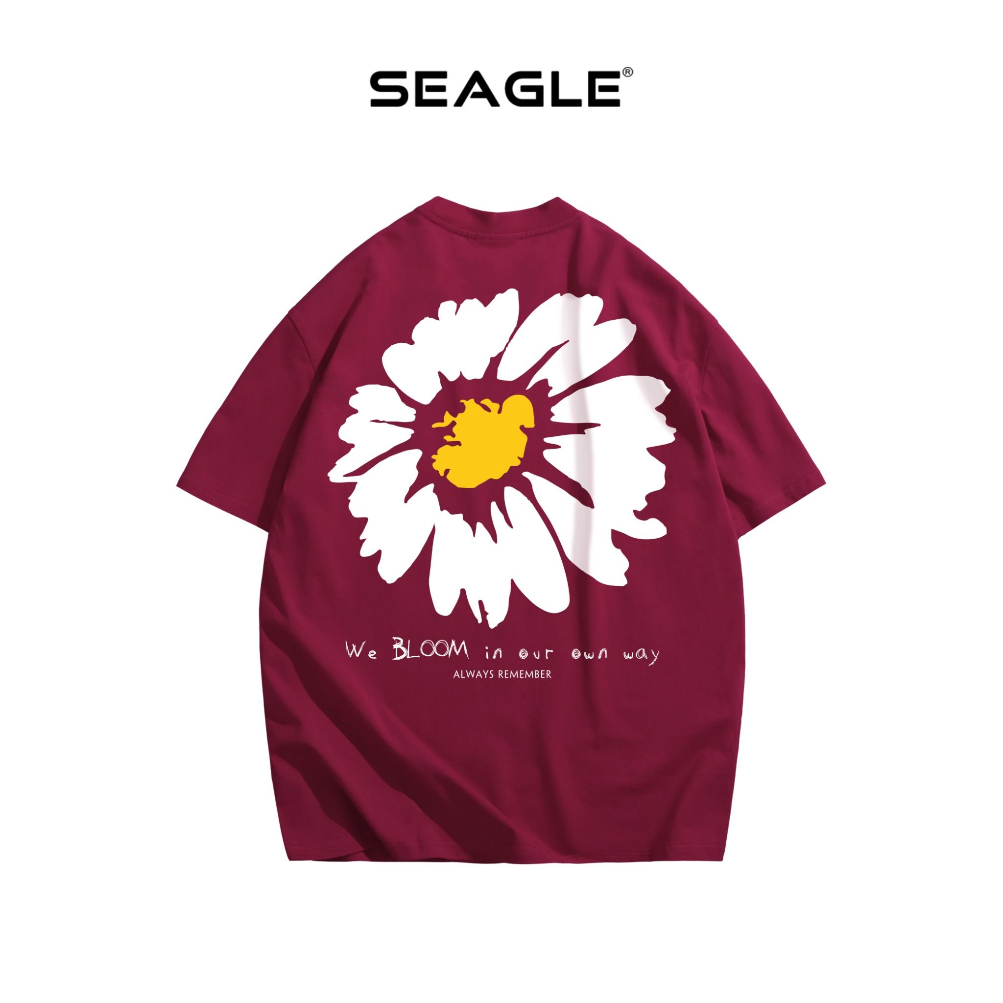  Áo thun Oversize Unisex In BLOOM Sắc Nét - TS010 