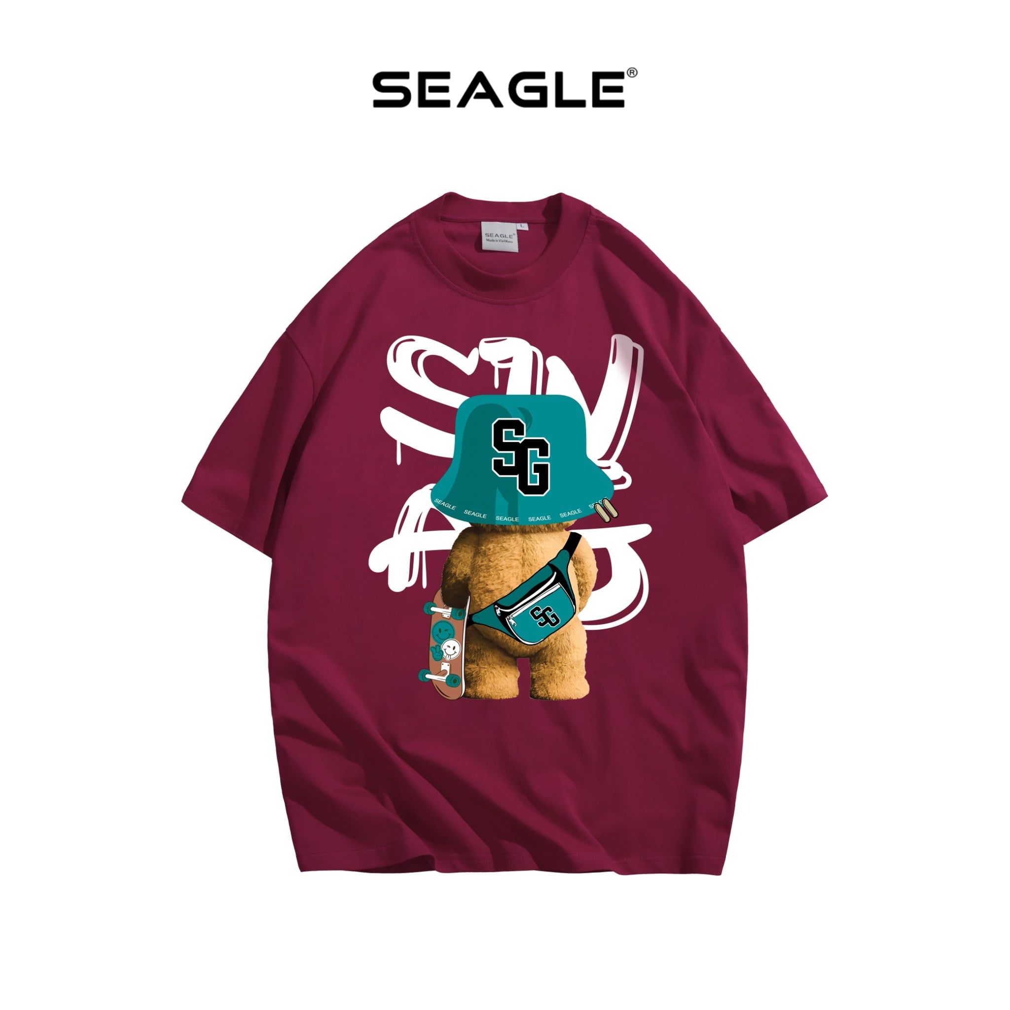  Áo thun Oversize Unisex COOL BEAR - TS011 