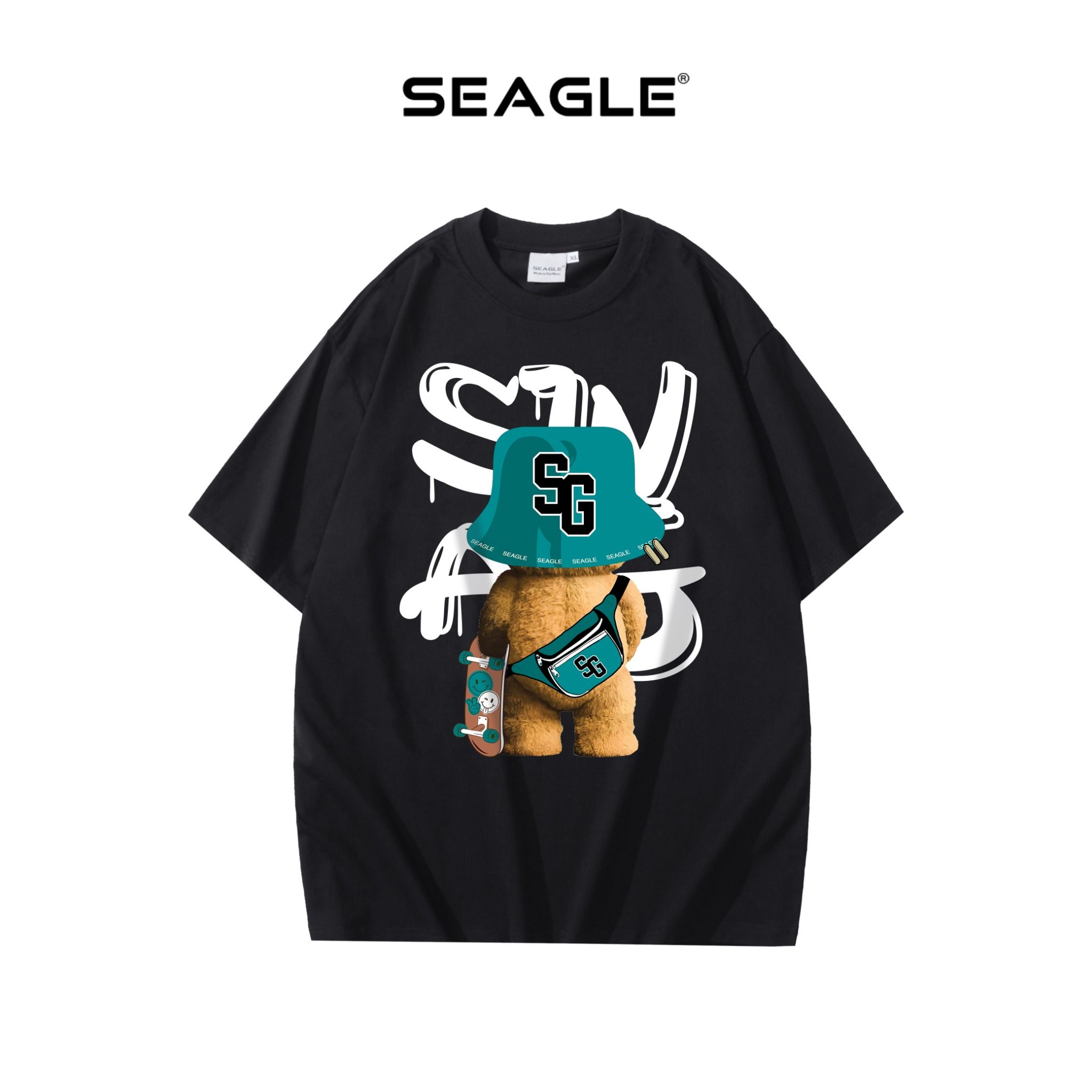  Áo thun Oversize Unisex COOL BEAR - TS011 