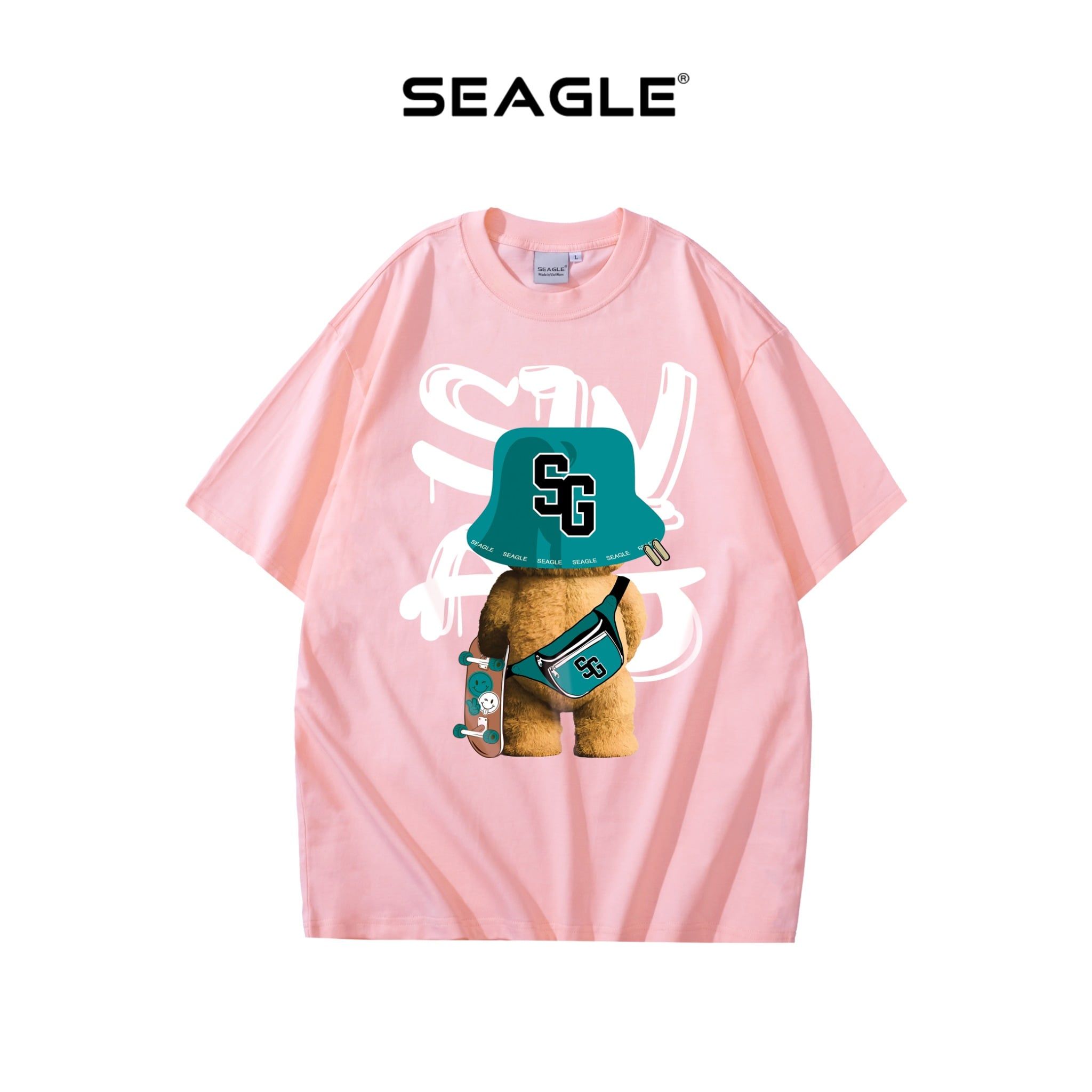  Áo thun Oversize Unisex COOL BEAR - TS011 