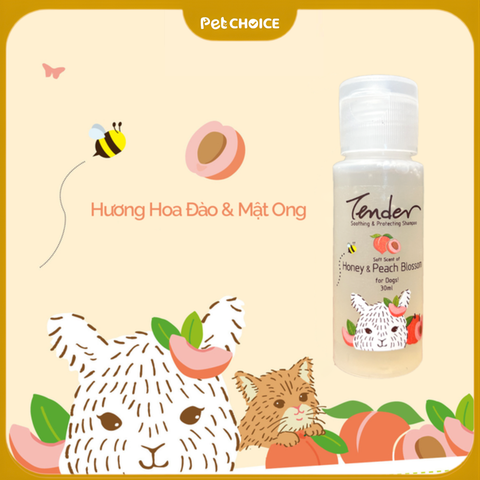 Sữa tắm TENDER cho mèo chai 30ml