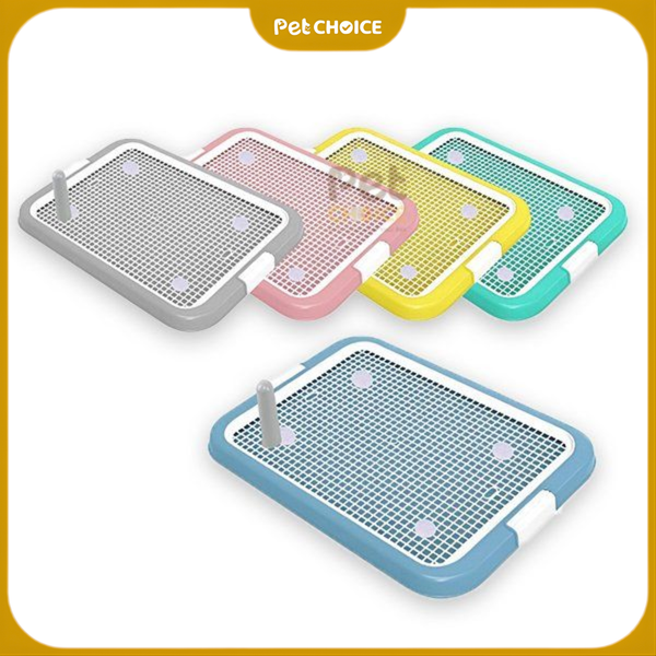 Khay vệ sinh cho chó có thành cao chống văng 52x42x15cm