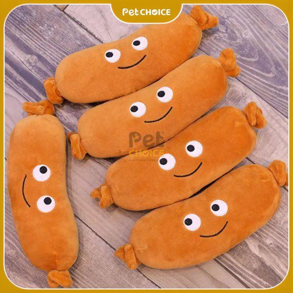 Xúc xích bông cho thú cưng nhai gặm và ôm ngủ