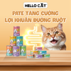 Pate cho mèo, thức ăn cho mèo mọi lứa tuổi trong thạch Hello Cat Tuna 400g dinh dưỡng