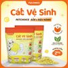 Cát SẮN mix Đậu nành PetChoice túi 2kg, cát vệ sinh cho mèo không bụi, vón tốt, khử mùi hiệu quả