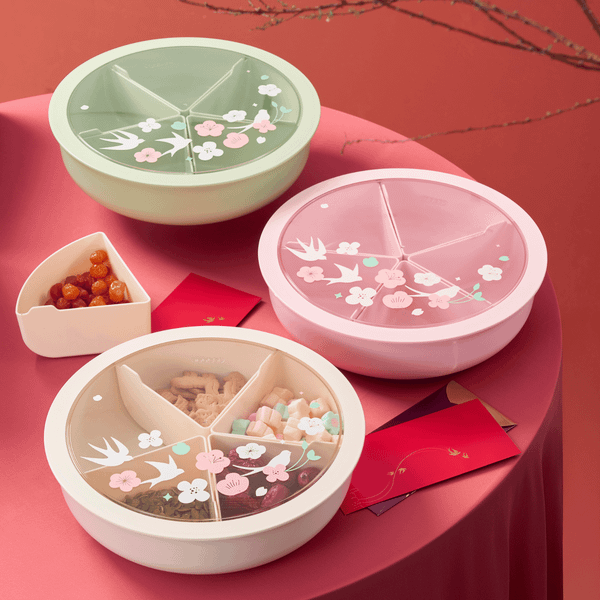  Hộp bánh mứt tròn Haru 