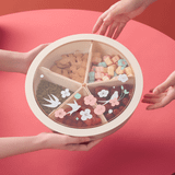  Hộp bánh mứt tròn Haru 