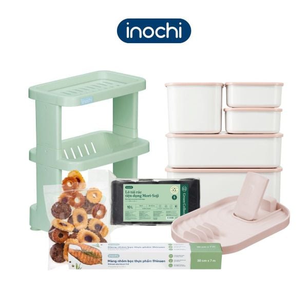  Set Nhập Môn Bếp Ngăn Nắp - Giải Cứu Căn Bếp Bừa Bộn 