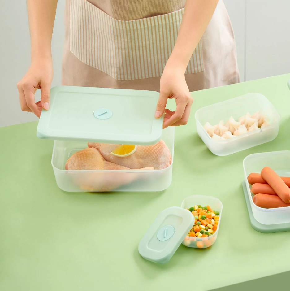 Combo Bữa Tối 20 Phút – Nồi chiên không dầu 4L Akiba, Máy khử khuẩn thực phẩm Akiba và Bộ 4 hộp thực phẩm trữ đông - 8