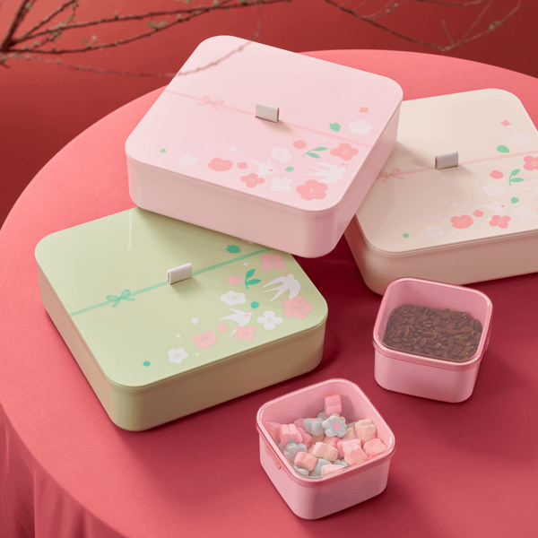  Hộp bánh mứt vuông Haru 