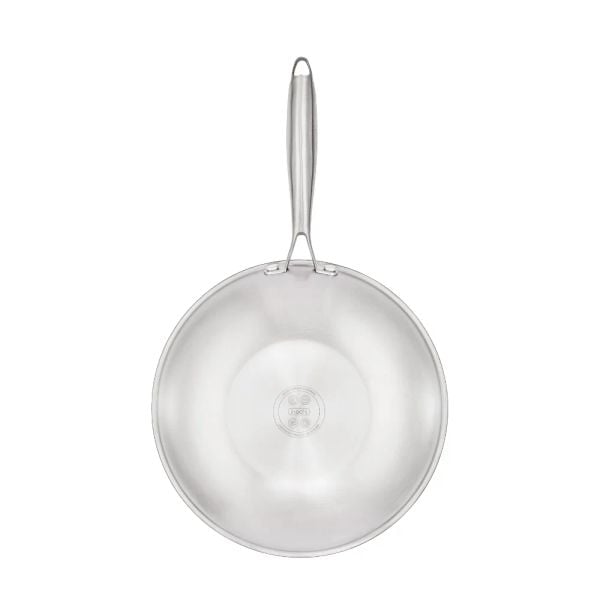  Combo Trợ thủ nhà bếp 3: Chảo Inox chống dính nguyên khối Omi Essential 24cm và Bộ 2 thớt đa năng Yoko 