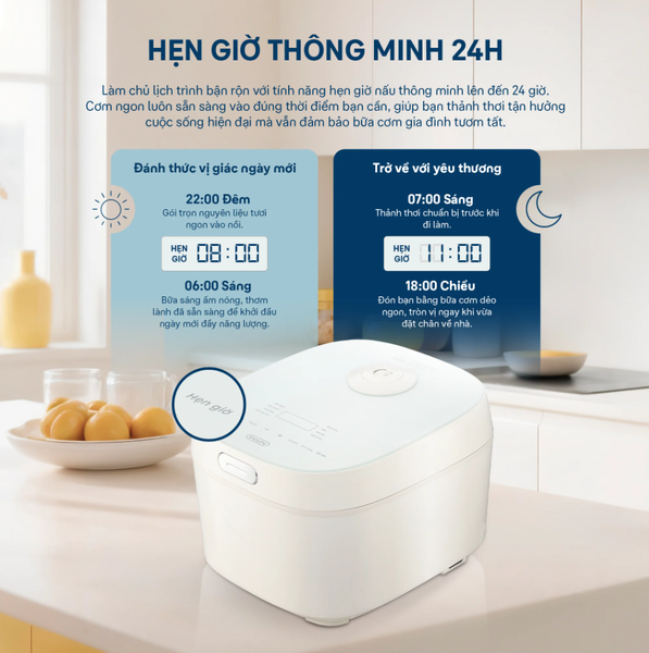  Combo Bếp Đầu Tiên Của Tổ Ấm – Nồi cơm điện Akiba 4L Akiba và Chảo Inox chống dính nguyên khối Omi Essential 20cm 
