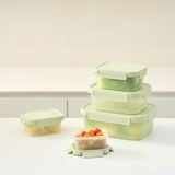  Bộ 3 hộp thực phẩm nắp gài Hokkaido 