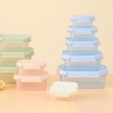  Bộ 4 hộp thực phẩm nắp gài Hokkaido 