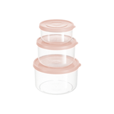  Bộ 3 hộp thực phẩm trữ đông tròn Hokkaido 