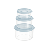  Bộ 3 hộp thực phẩm trữ đông tròn Hokkaido 