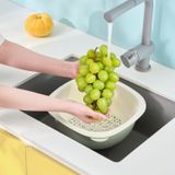  Bộ thau rổ xếp chồng Yoko Nest 25cm + 28cm 