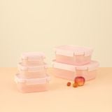  Bộ 5 hộp thực phẩm nắp gài Hokkaido 