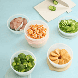  Hộp thực phẩm trữ đông tròn 