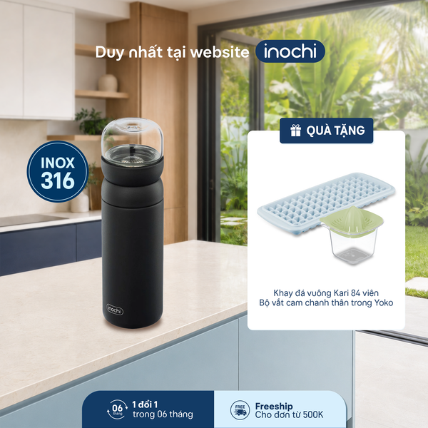  Bình pha trà giữ nhiệt Fuji Herb 460ml 