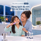 Combo Trung Thu Cho "Pé": Bàn chải điện em bé Okina Kid và Đầu bàn chải em bé - 1