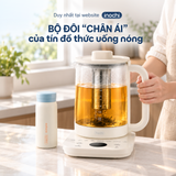 Combo Đun Nhanh Ấm Lâu: Ấm đun đa năng Akiba và Bình giữ nhiệt Fuji Cylin 200ml - 1