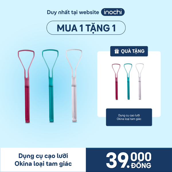  Dụng cụ cạo lưỡi Okina (Pack 3) 