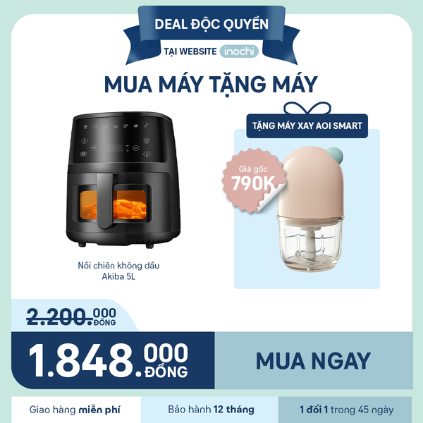  Nồi chiên không dầu 5L Akiba 