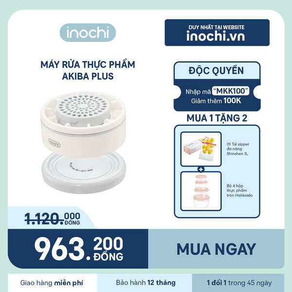  Máy khử khuẩn thực phẩm Akiba/ Akiba Plus 