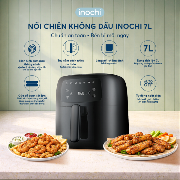  Nồi chiên không dầu 7L Akiba 