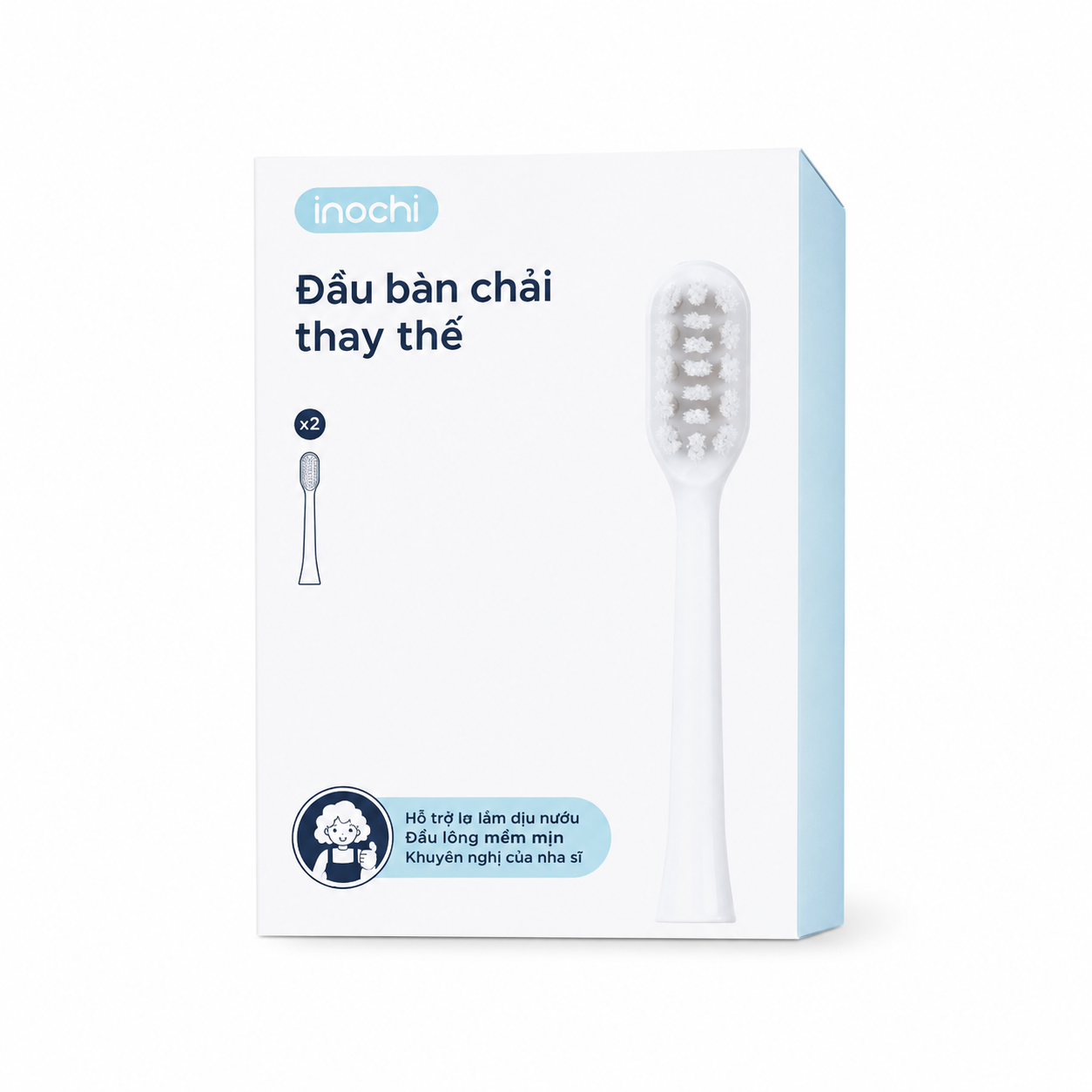  Đầu bàn chải điện Okina Lite (Combo 4) 