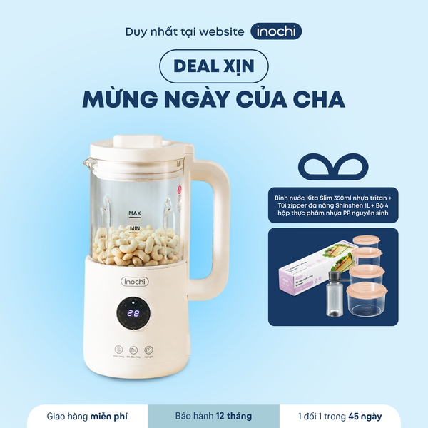  Máy làm sữa hạt Akiba Glass 