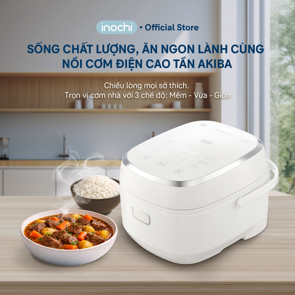  Nồi cơm điện cao tần 1.8L Akiba 