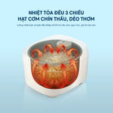 Combo Bữa Tối 20 Phút – Nồi cơm điện Akiba 1.8L và Bộ 4 hộp thực phẩm tròn Hokkaido 500-1000-1500-2000ml - 4