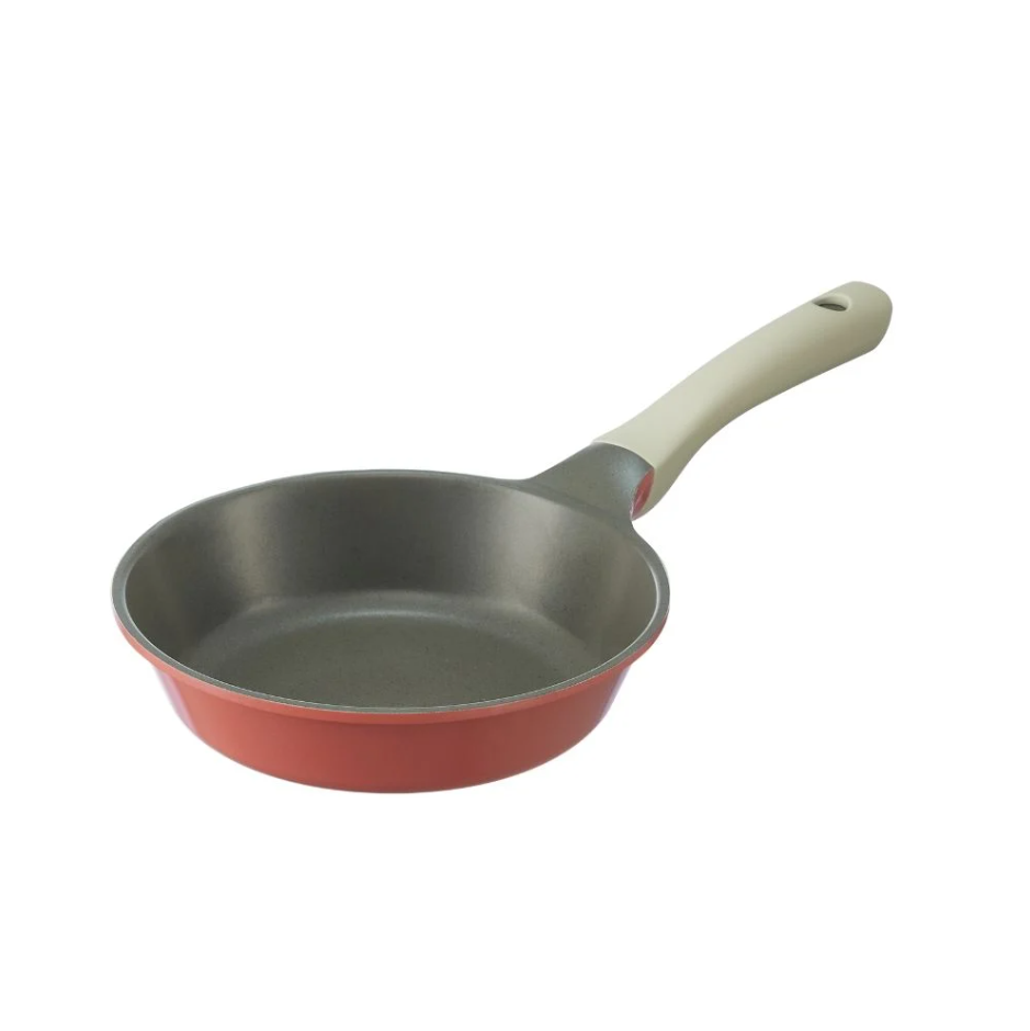 Chảo vân đá chống dính Rán Omi Grey Inochi 20cm - Hồng