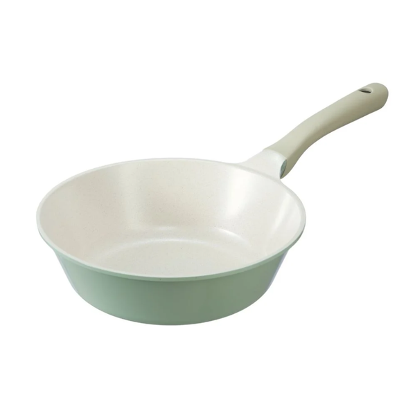  Chảo vân đá chống dính Xào Omi Simple Inochi 26cm - Bạc hà 