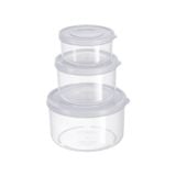  Bộ 3 hộp thực phẩm trữ đông tròn Hokkaido 