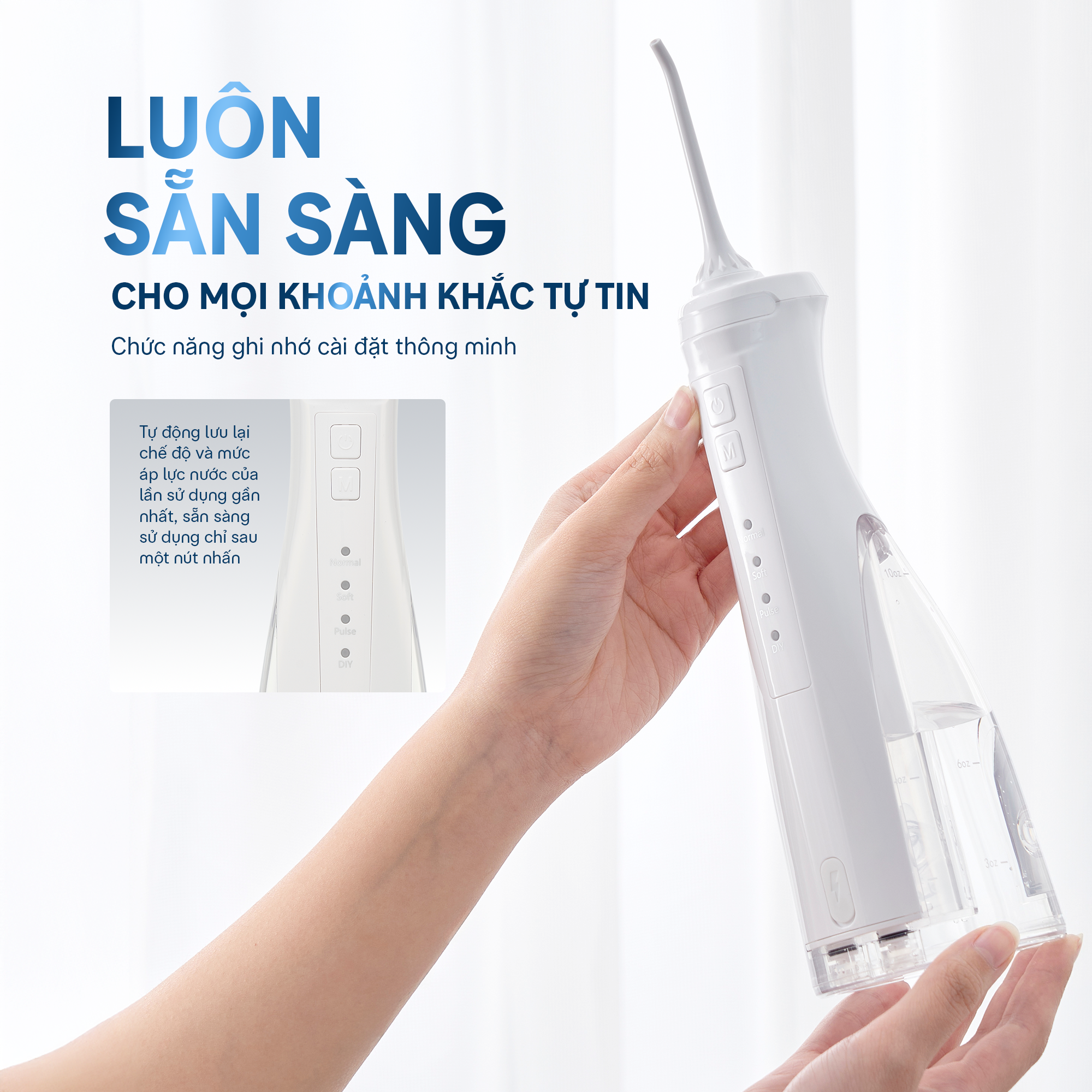  Máy tăm nước không dây Okina 