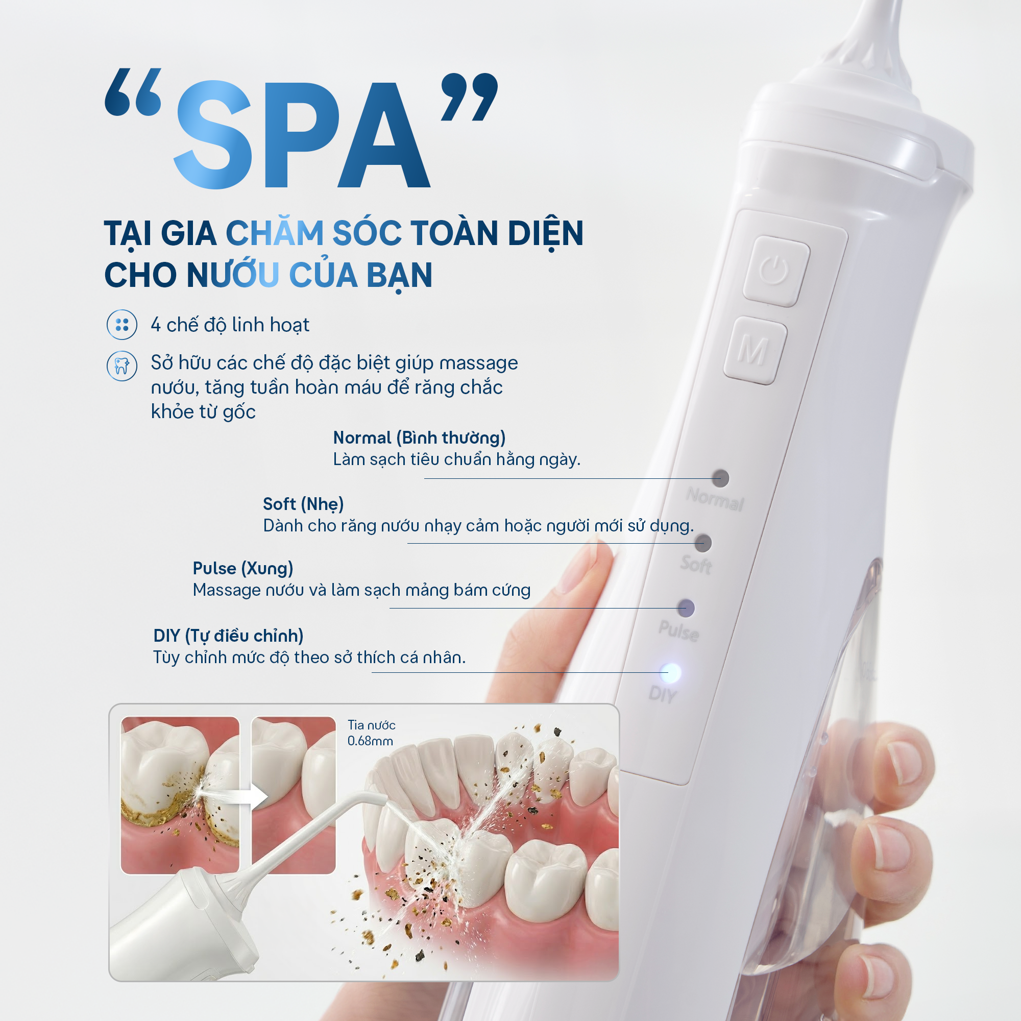  Máy tăm nước không dây Okina 