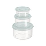  Bộ 3 hộp thực phẩm trữ đông tròn Hokkaido 