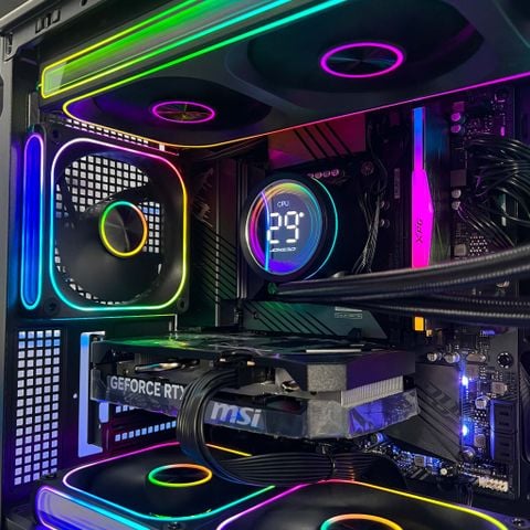 Core i5 14400F/RTX 5050 8GB/Ram 16GB/NVME 512GB/B760M Aorus Elite D4