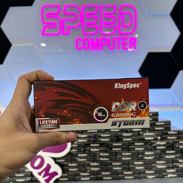 Ram Kingspec Red 16G DDR4 3200MHz