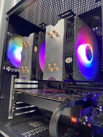 Dual XEON Intel E5-2696v3/RAM 64GB/GTX 1080 8GB/SSD 256GB/Huananzhi X99 – F8D