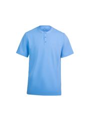 MAT03 - THREE BUTTON HENLY NECKLINE UNIFORM TOP