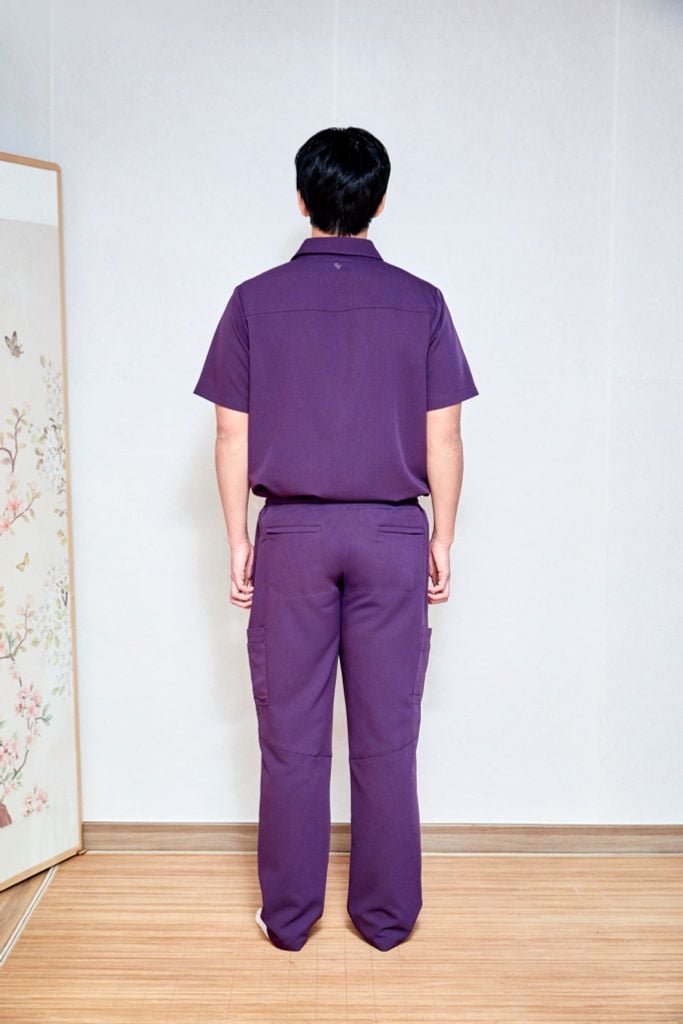 MA06 | ĐỒNG PHỤC WORKWEAR NAM PLAIN COLLAR TOP - ELITE PERFORMANCE PANTS