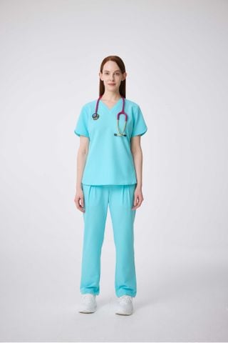 WAT06 & WAP05 | ĐỒNG PHỤC WORKWEAR NỮ EASE WEAR TOP & FEMININITY ELEGANCE PANTS