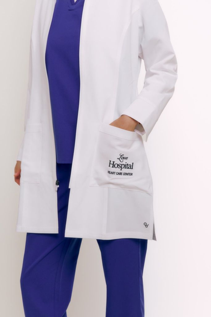 WA-LC02 - ZIP LAB COAT