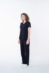 WAT08 & WAP07 | ĐỒNG PHỤC WORKWEAR NỮ GRACE ZIP TOP & SOFT STRAIGHT PANT