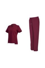 WA03 | ĐỒNG PHỤC WORKWEAR NỮ CHEST POCKET V-NECK TOP & POCKET PANTS