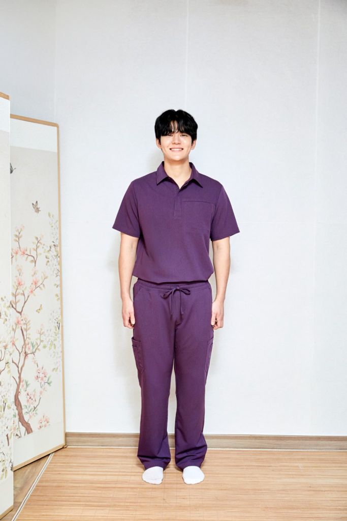 MA06 | ĐỒNG PHỤC WORKWEAR NAM PLAIN COLLAR TOP - ELITE PERFORMANCE PANTS